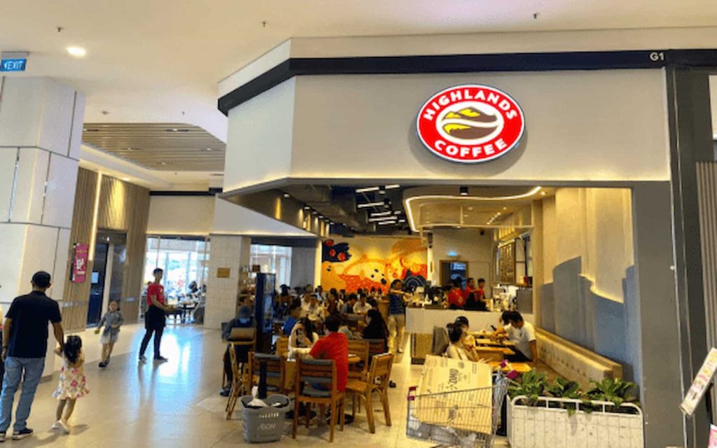 highland coffee aeon mall binh duong 1