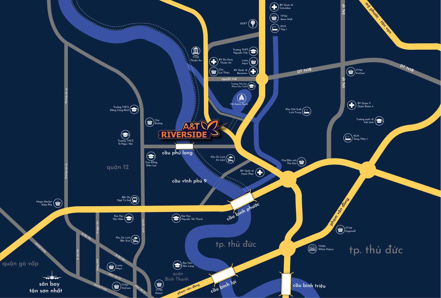 Chuyển nhượng căn hộ A&T Saigon Riverside 2 2 1